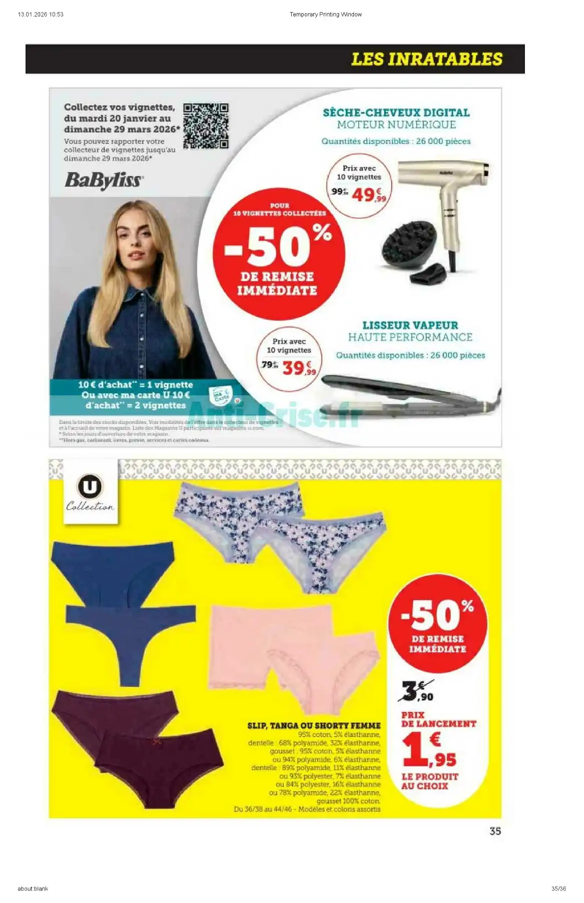 Catalogue U Express du 20 janvier au 1 février, 2026 4 – u express 35