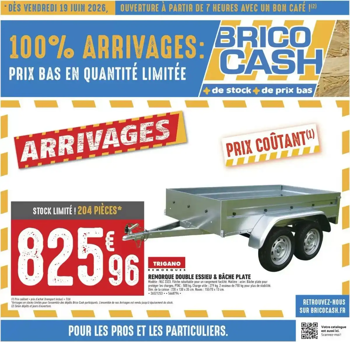 Catalogue Brico Cash Du 26 Juin Au 2 Juillet 2026 - Image 1 Du 19 Juin