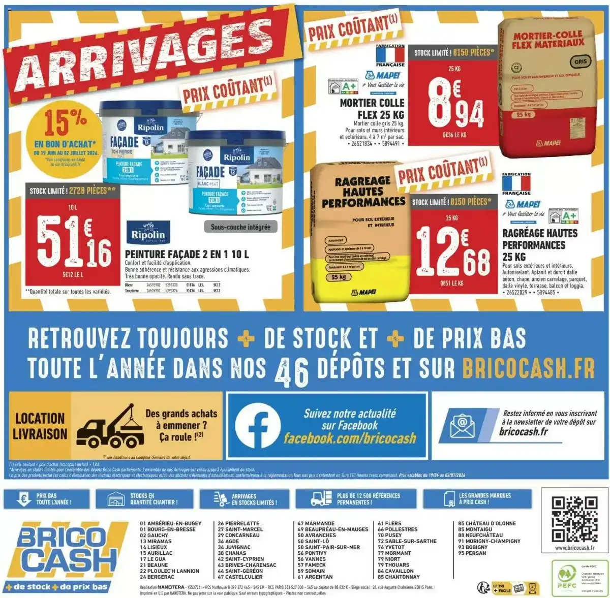 Catalogue Brico Cash Du 19 Juin Au 2 Juillet 2026 - Image 2 Du 19 Juin
