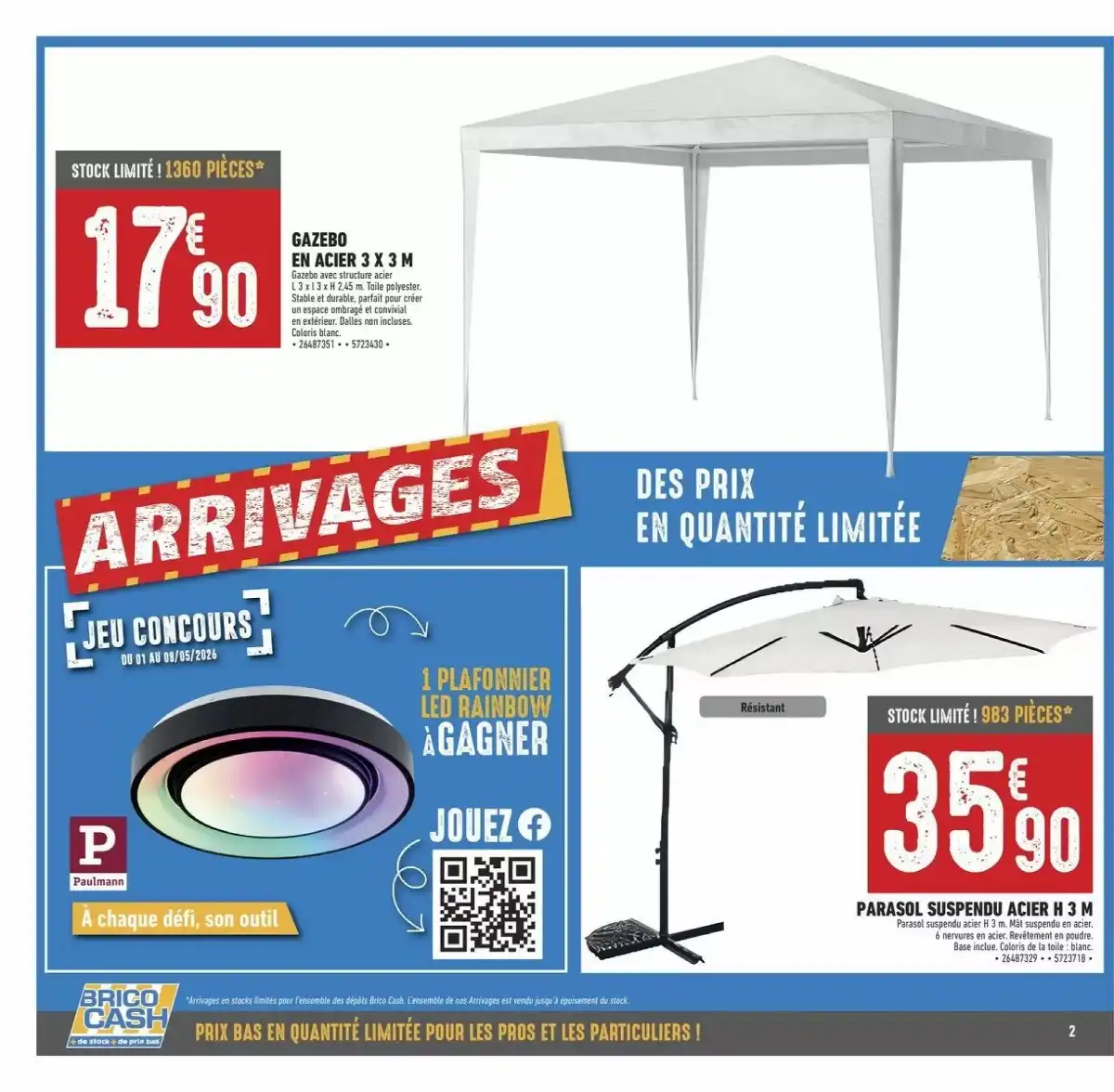 Catalogue Brico Cash Du 24 Avril Au 7 Mai 2026 - Page