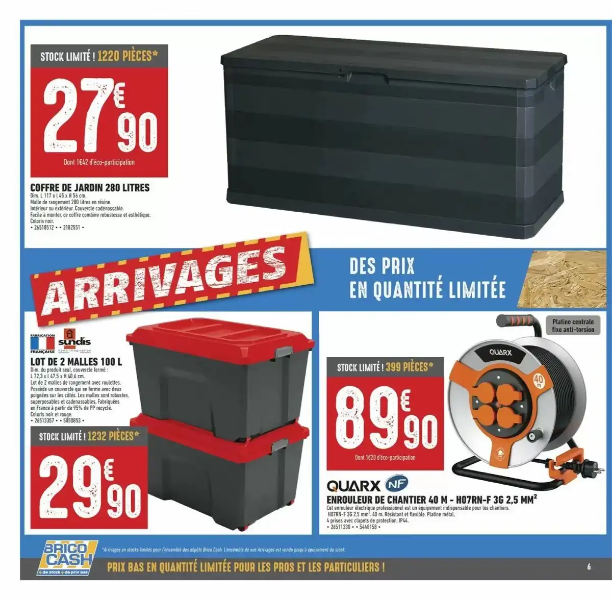 Catalogue Brico Cash Du 24 Avril Au 7 Mai 2026 - Page