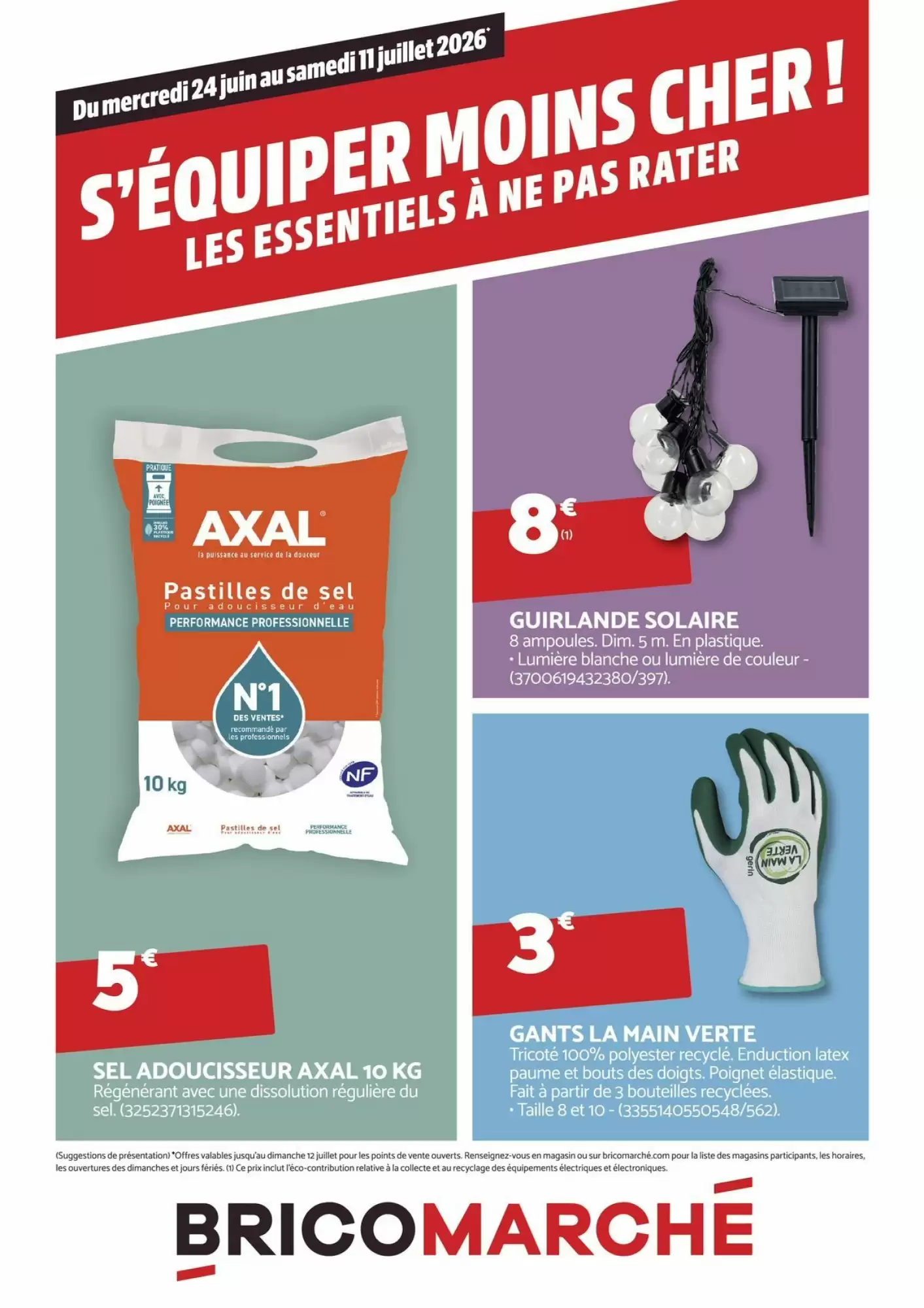 Catalogue Bricomarché Du 1 Juillet Au 11 Juillet 2026 - Image 1 Du 1 Juillet