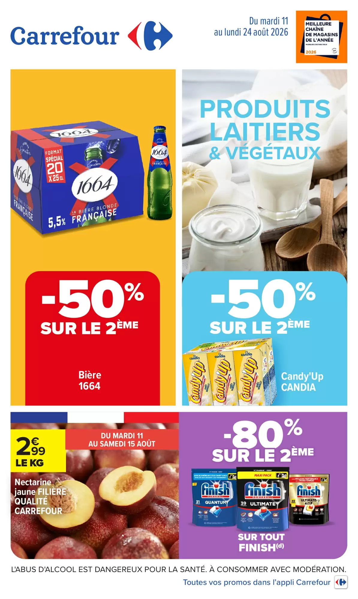 Catalogue Carrefour Du 11 Août Au 24 Août 2026 - Image 1 Du 11 Août