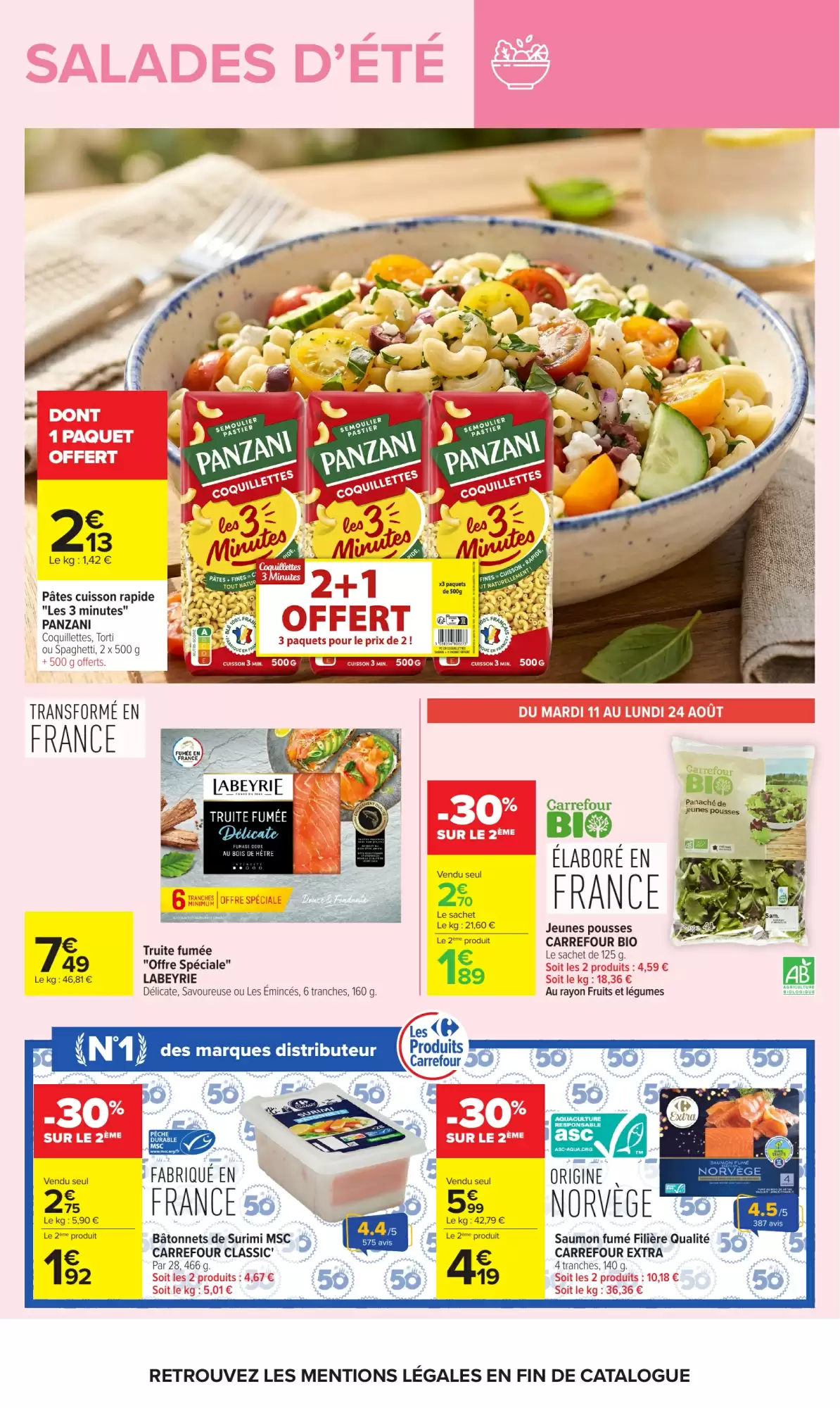 Catalogue Carrefour Du 11 Août Au 24 Août 2026 - Image 1 Du 11 Août