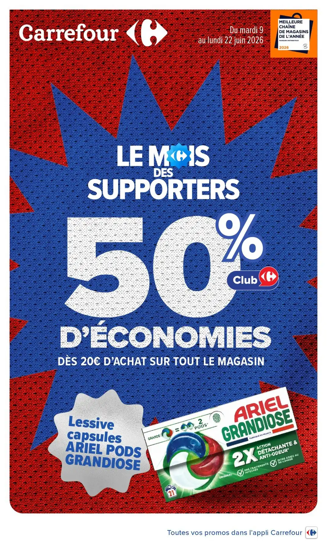 Catalogue Carrefour Du 30 Juin Au 12 Juillet 2026 - Image 1 Du 9 Juin
