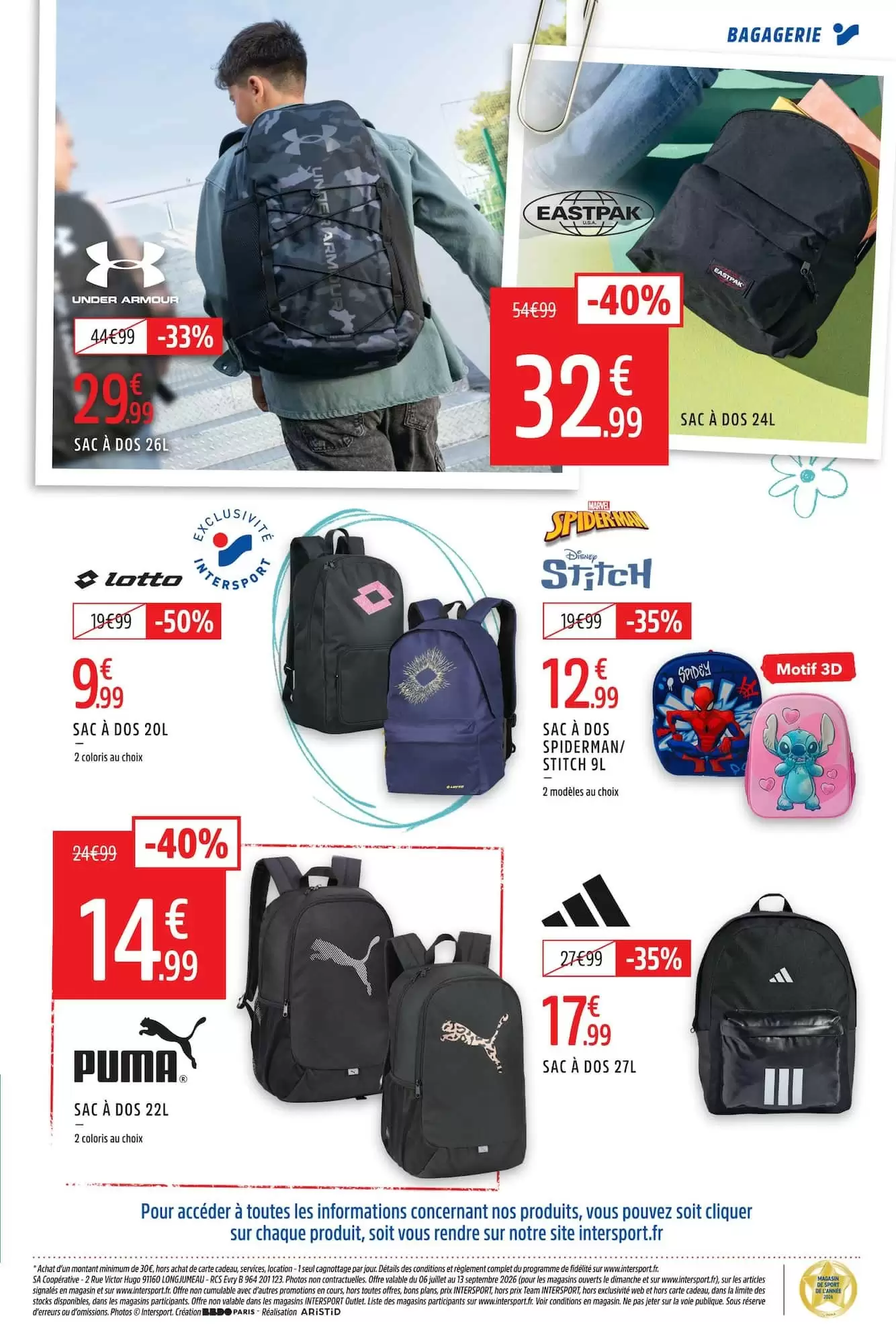 Catalogue Intersport Du 6 Juillet Au 24 Juillet 2026 - Image 1 Du 6 Juillet