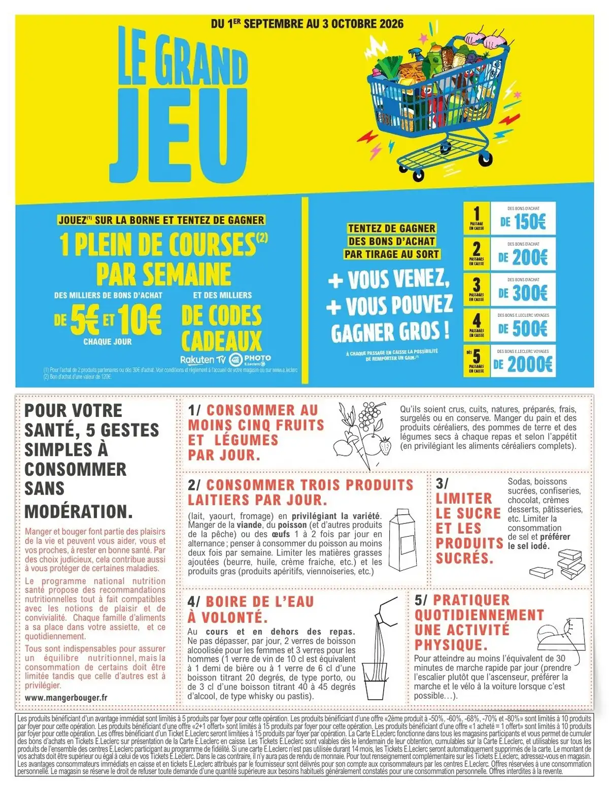 Catalogue Leclerc Experss Du 1 Septembre Au 12 Septembre 2026 - Image 2 Du 1 Septembre