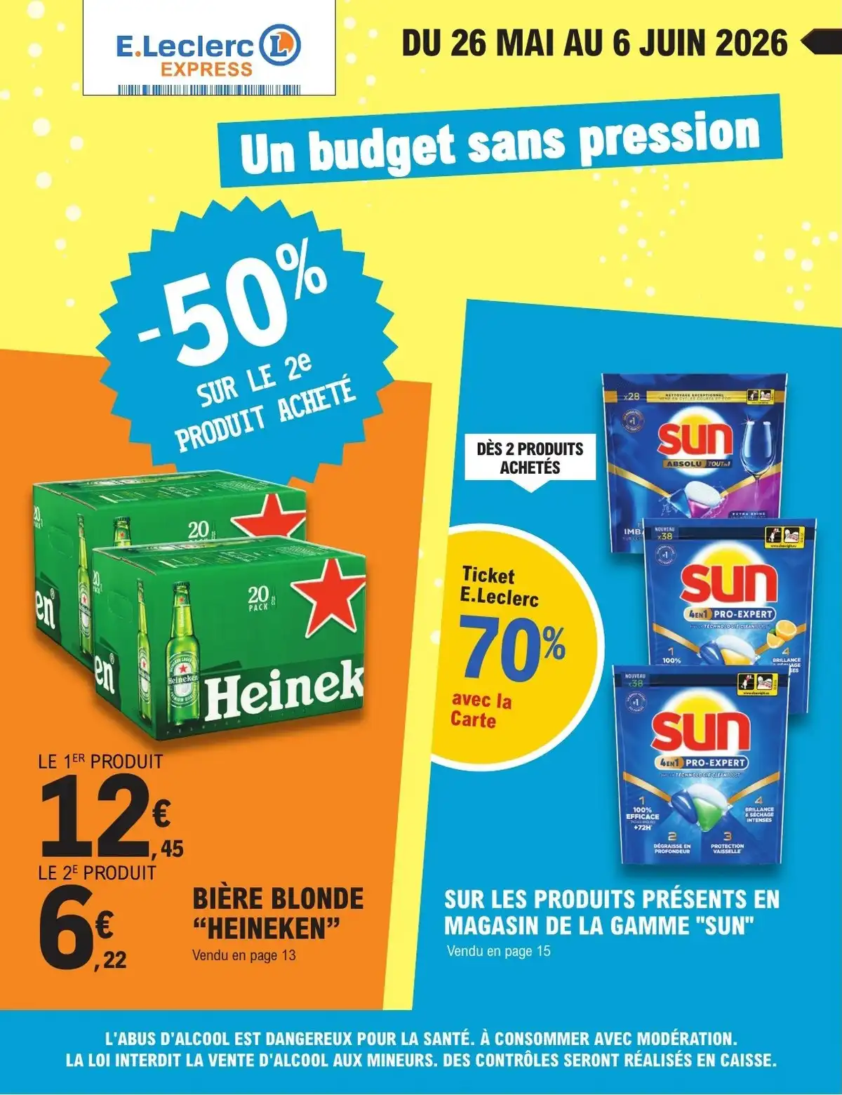 Catalogue Leclerc Du 9 Juin &Amp; Du 16 Juin 2026 - Image 1 Express Du 26 Mai