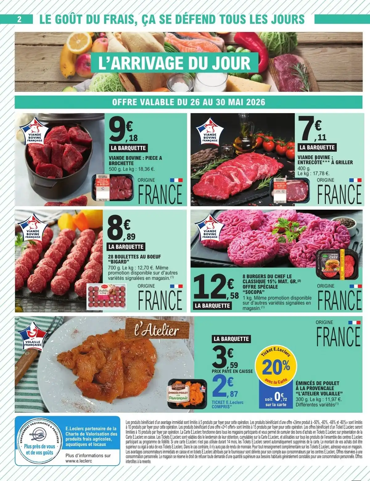 Catalogue Leclerc Du 9 Juin &Amp; Du 16 Juin 2026 - Image 2 Express Du 26 Mai