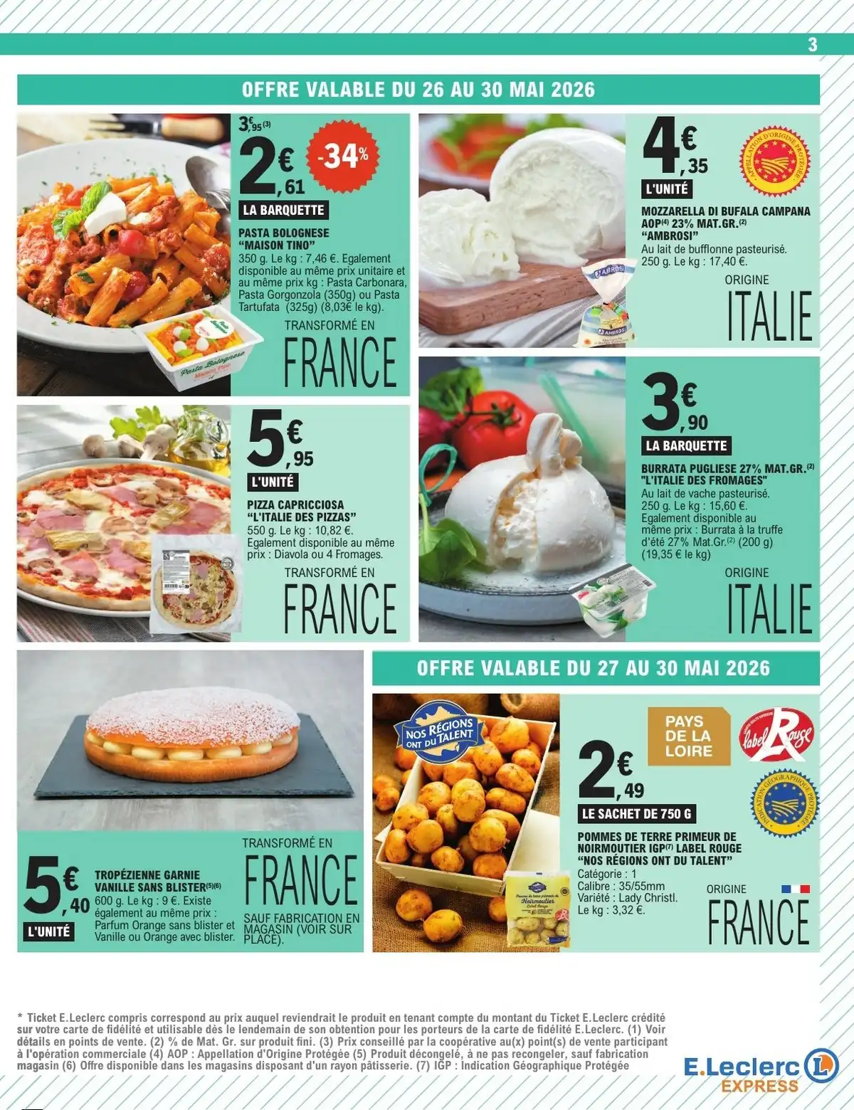 Catalogue Leclerc Du 2 Juin &Amp; Du 9 Juin 2026 - Image 1 Express Du 26 Mai