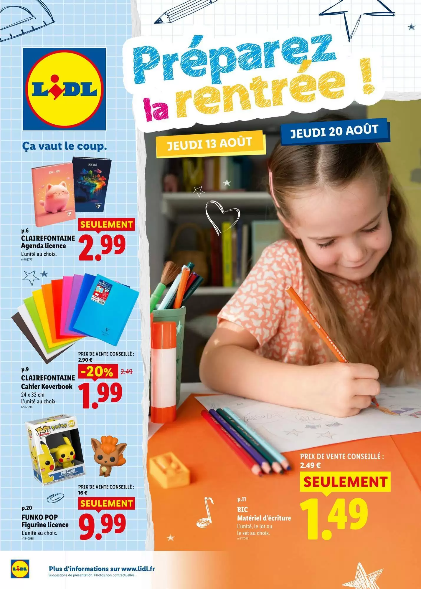 Catalogue Lidl Du 13 Août Au 20 Août 2026 - Image 1 Du 13 Août