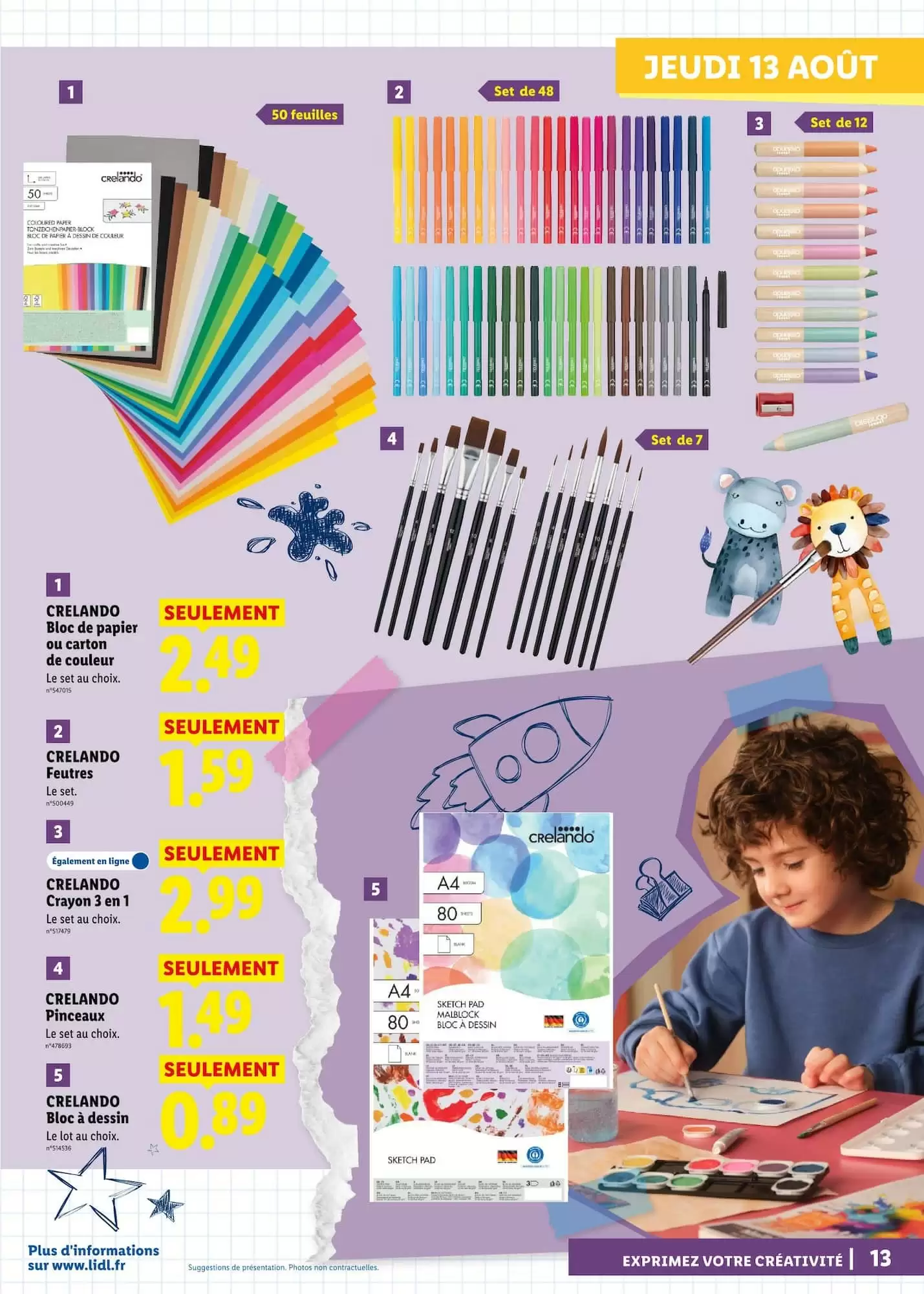Catalogue Lidl Du 13 Août Au 20 Août 2026 - Image 1 Du 13 Août
