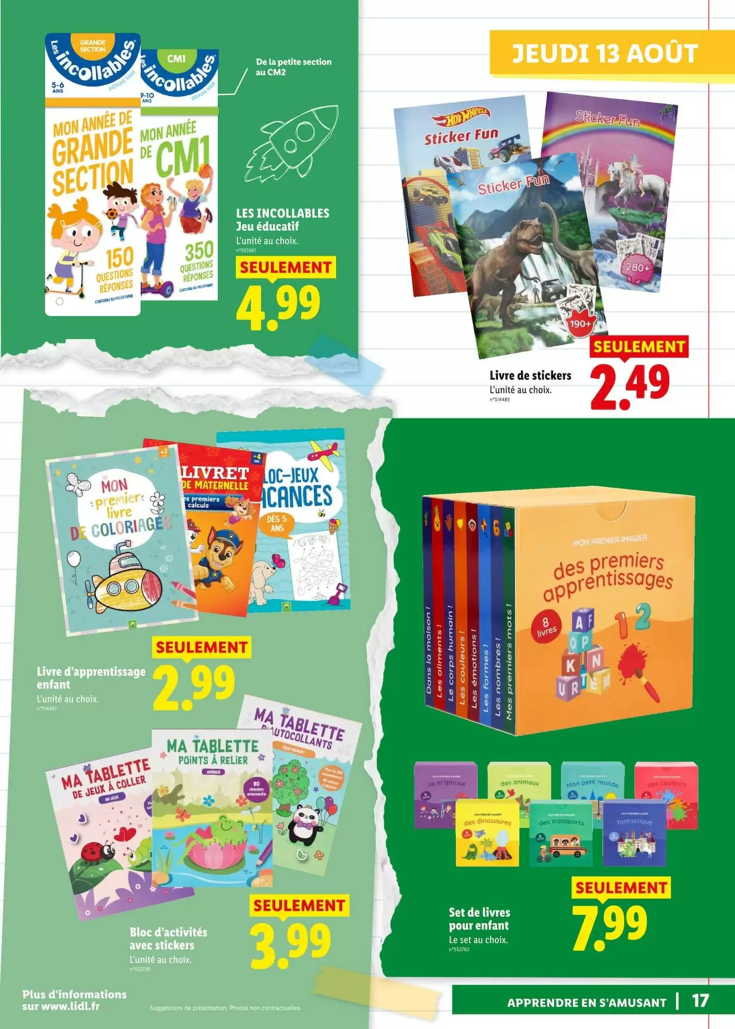 Catalogue Lidl Du 13 Août Au 20 Août 2026 - Image 1 Du 13 Août