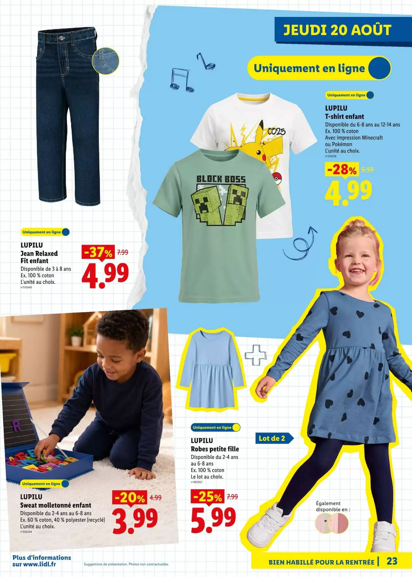 Catalogue Lidl Du 13 Août Au 20 Août 2026 - Image 1 Du 13 Août