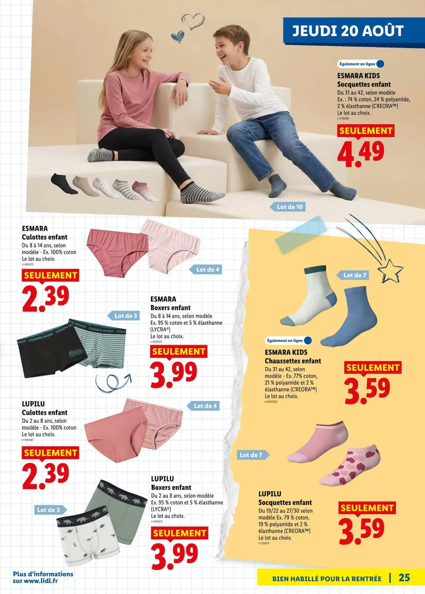 Catalogue Lidl Du 13 Août Au 20 Août 2026 - Image 1 Du 13 Août