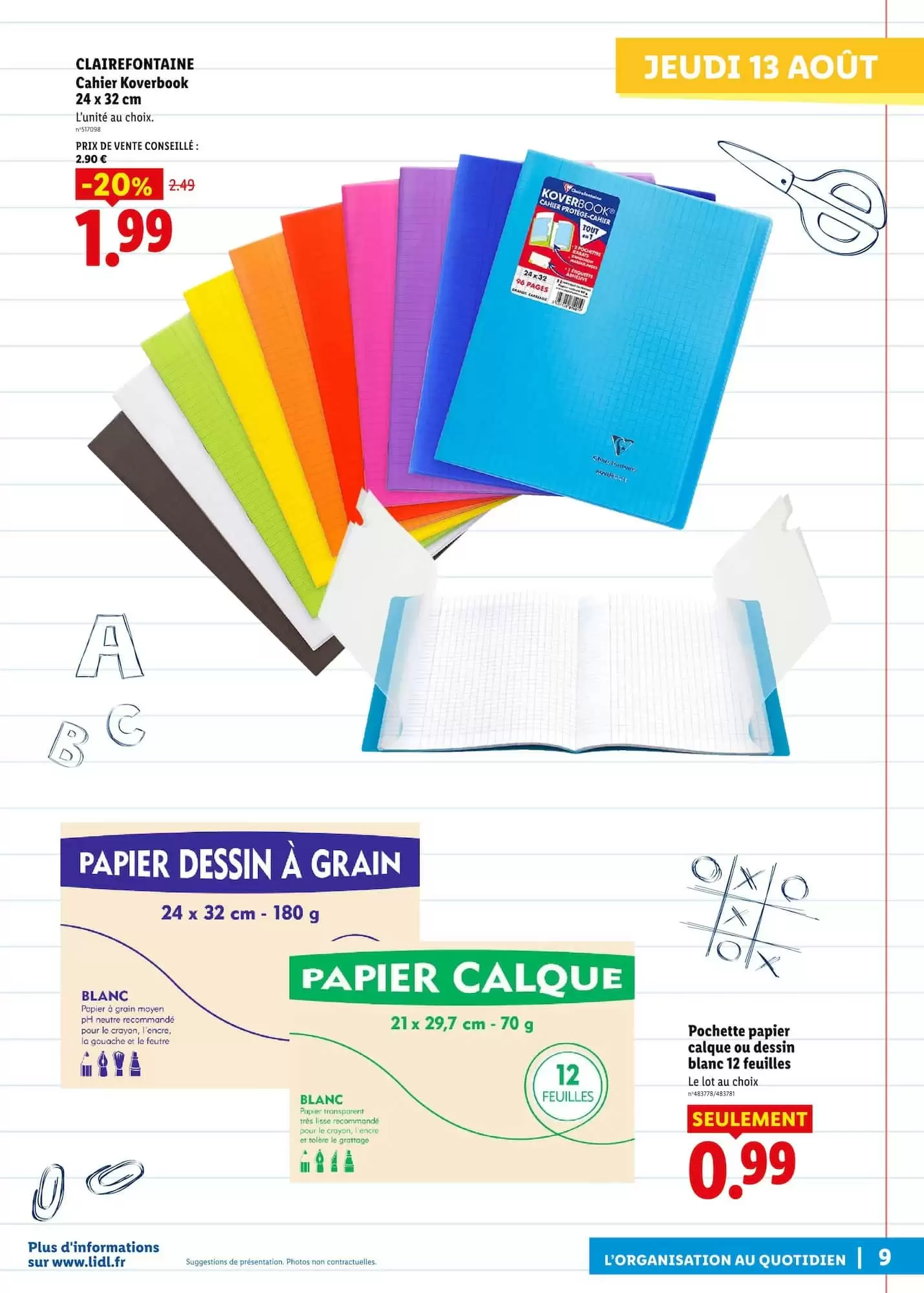 Catalogue Lidl Du 13 Août Au 20 Août 2026 - Image 1 Du 13 Août