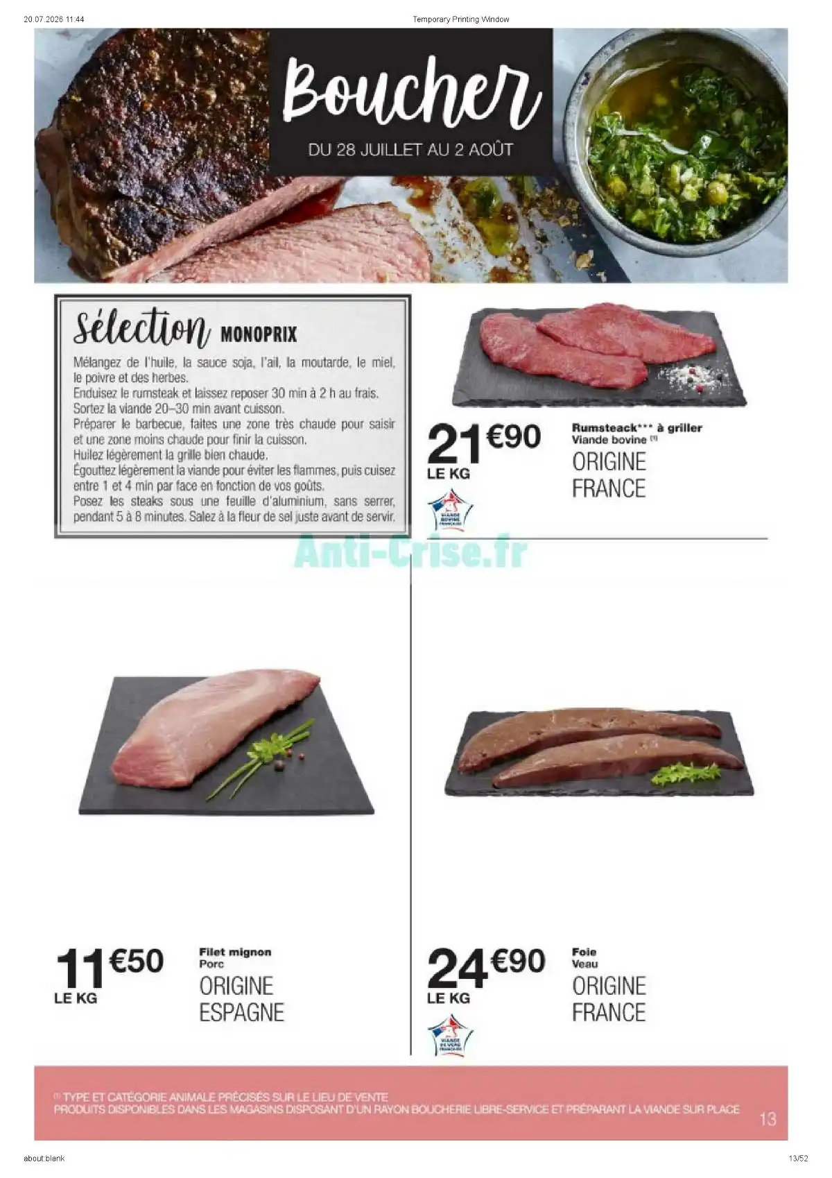 Catalogue Monoprix Du 28 Juillet Au 9 Août 2026 - Image 3 Du 28 Juillet