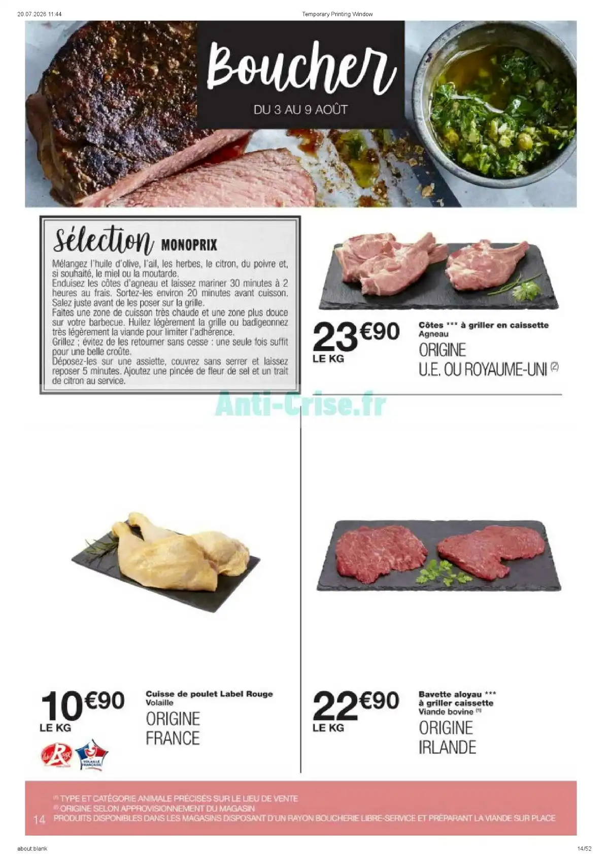 Catalogue Monoprix Du 28 Juillet Au 9 Août 2026 - Image 4 Du 28 Juillet