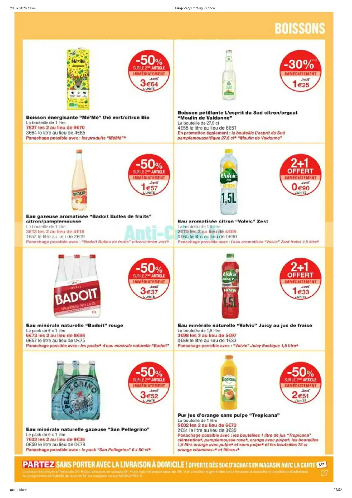 Catalogue Monoprix Du 28 Juillet Au 9 Août 2026 - Image 1 Du 28 Juillet