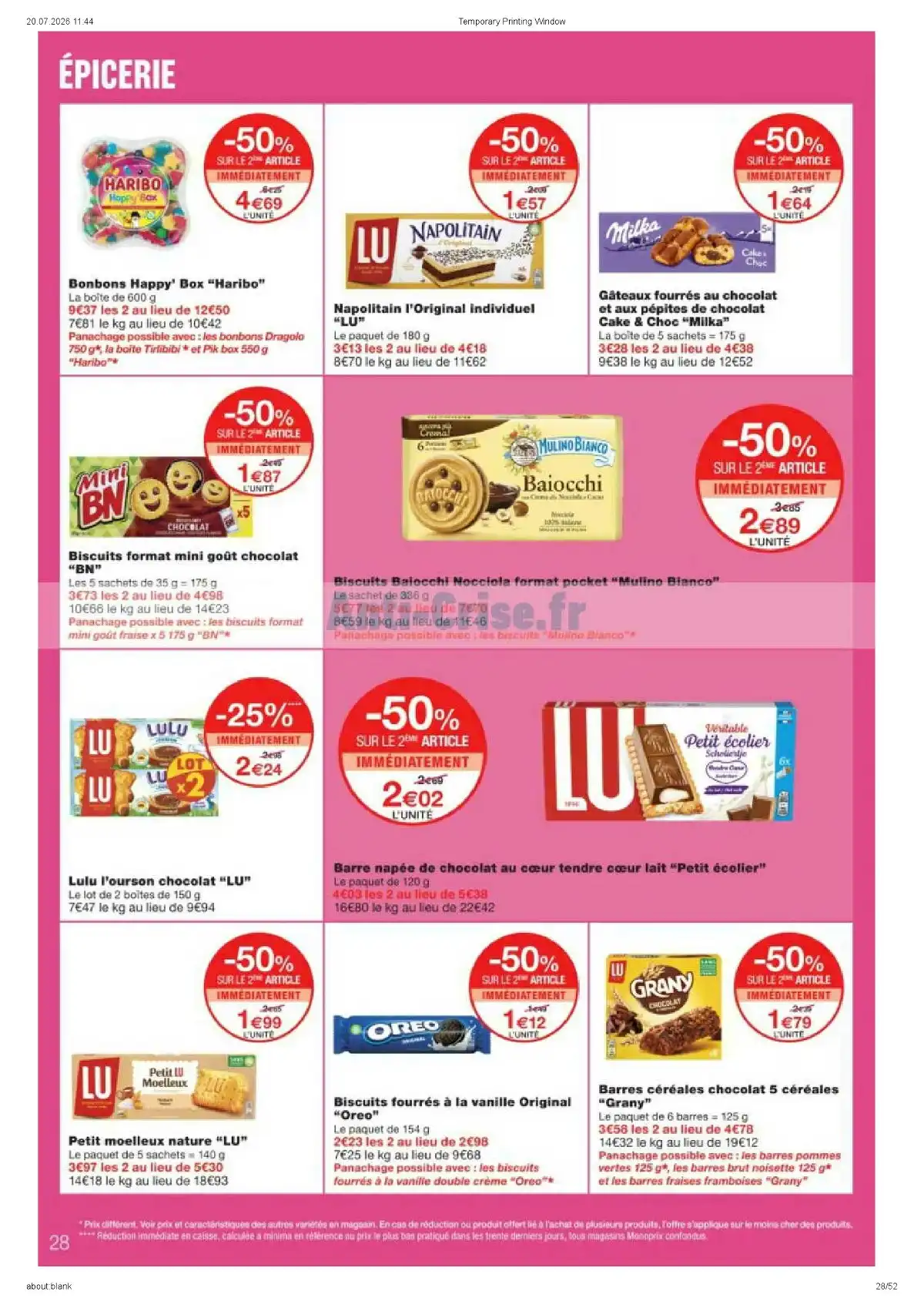 Catalogue Monoprix Du 28 Juillet Au 9 Août 2026 - Image 2 Du 28 Juillet
