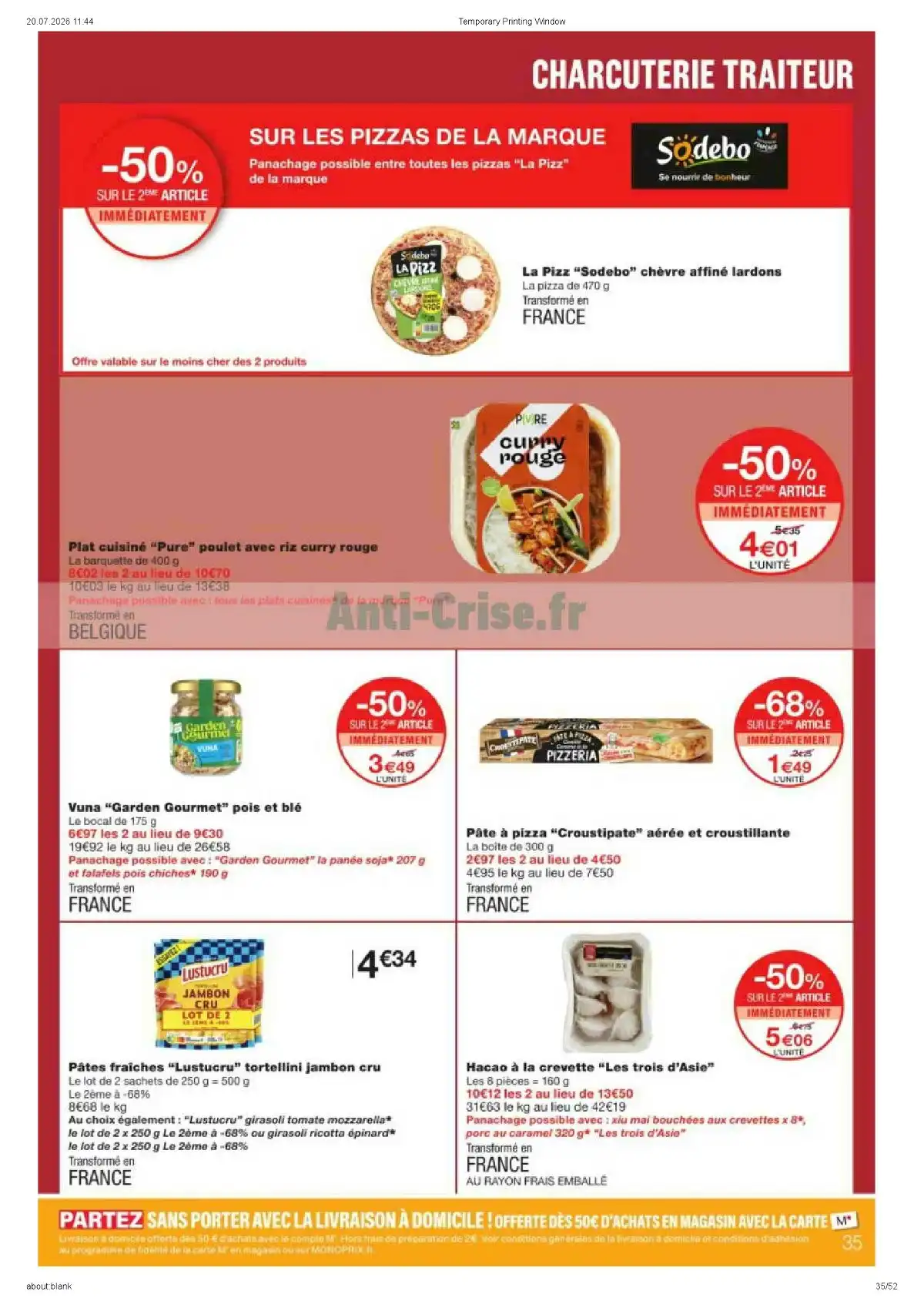 Catalogue Monoprix Du 28 Juillet Au 9 Août 2026 - Image 1 Du 28 Juillet