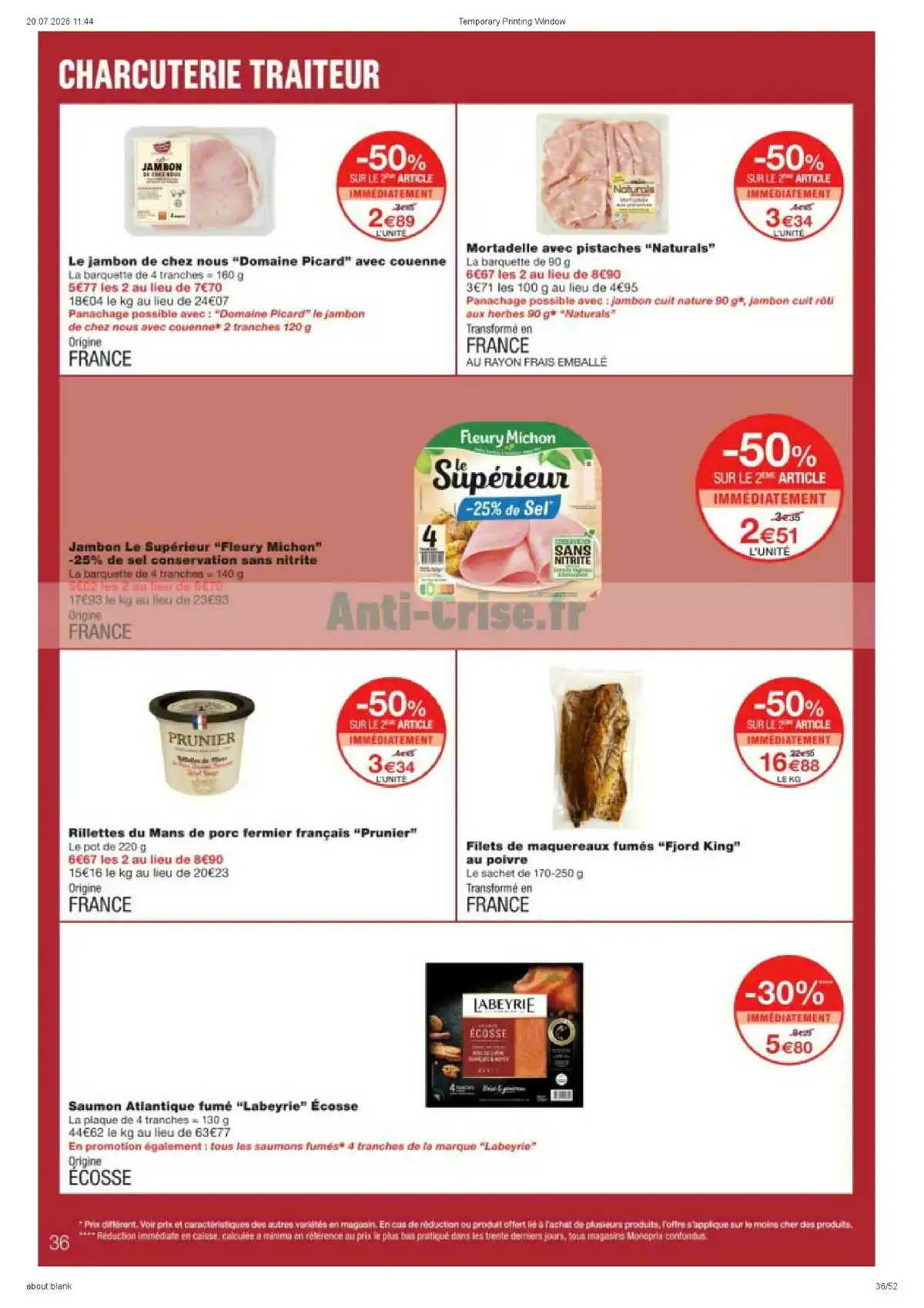 Catalogue Monoprix Du 28 Juillet Au 9 Août 2026 - Image 2 Du 28 Juillet