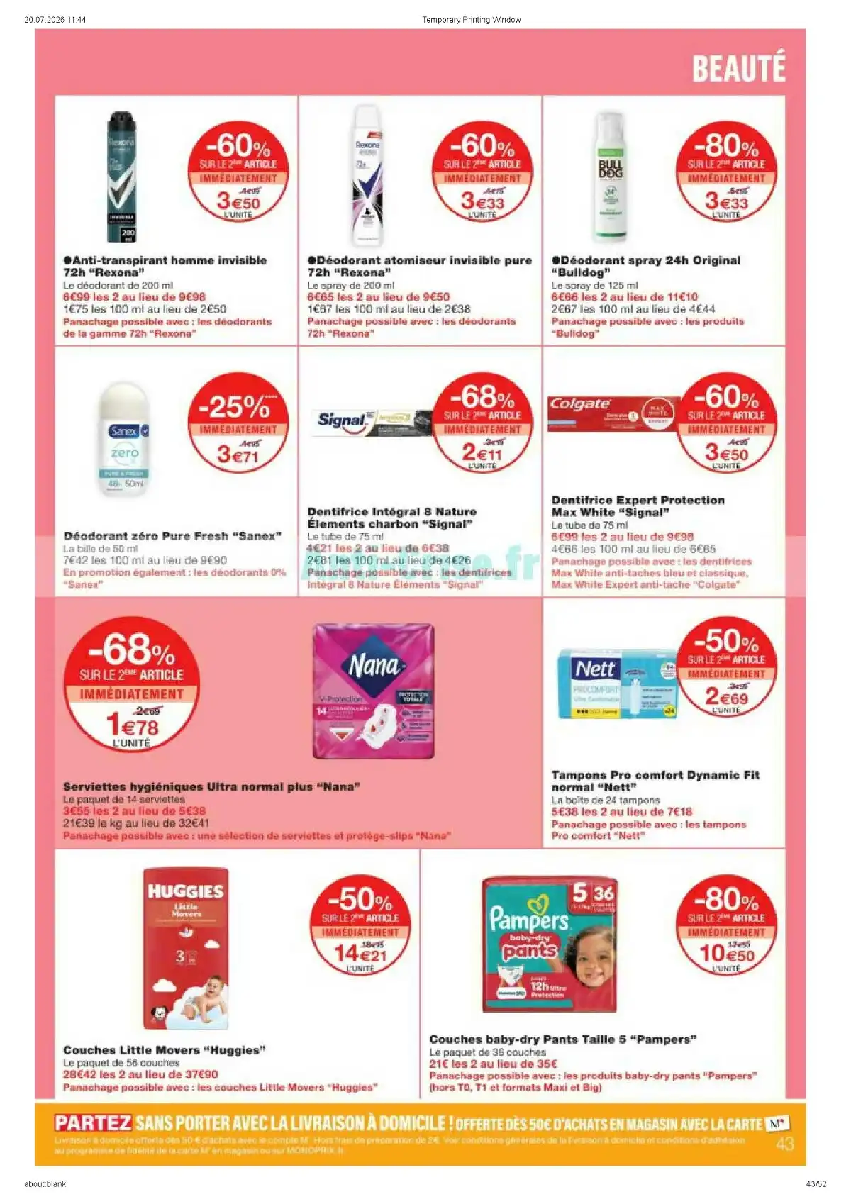 Catalogue Monoprix Du 28 Juillet Au 9 Août 2026 - Image 1 Du 28 Juillet