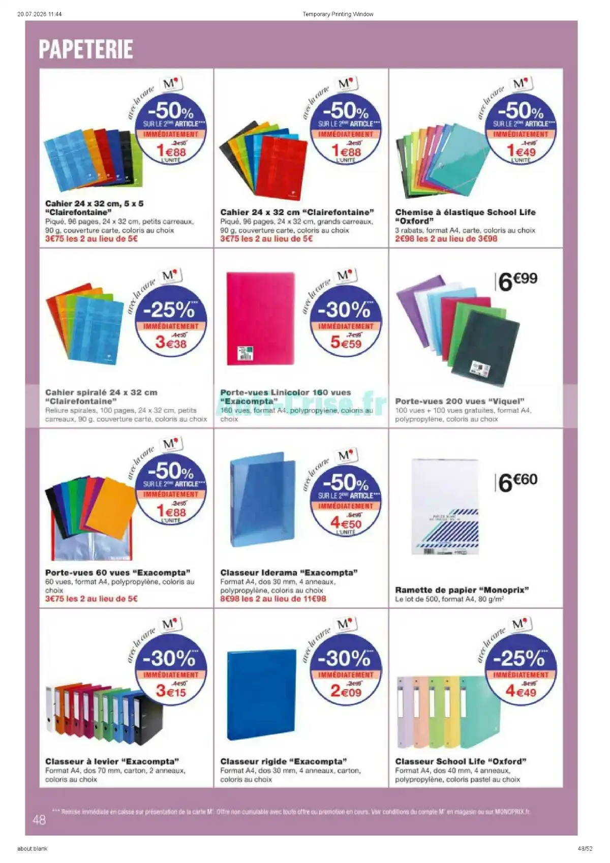 Catalogue Monoprix Du 28 Juillet Au 9 Août 2026 - Image 2 Du 28 Juillet