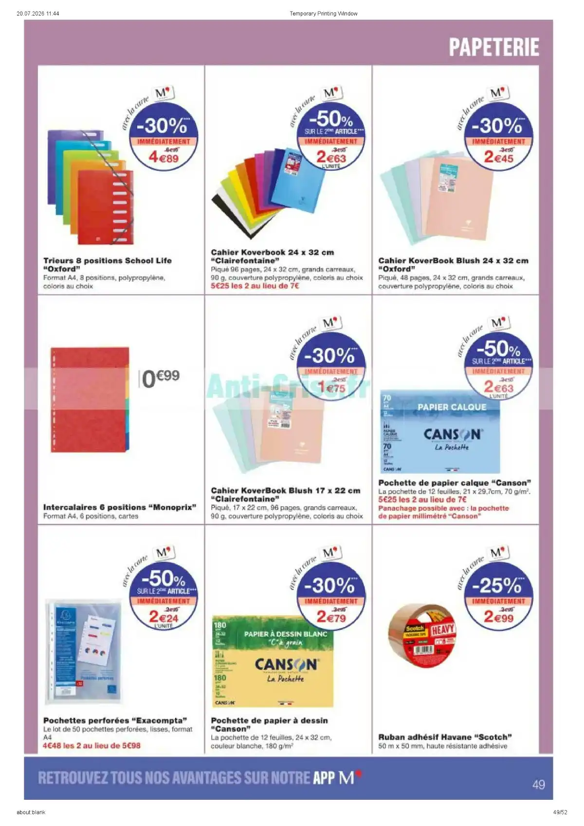 Catalogue Monoprix Du 28 Juillet Au 9 Août 2026 - Image 3 Du 28 Juillet