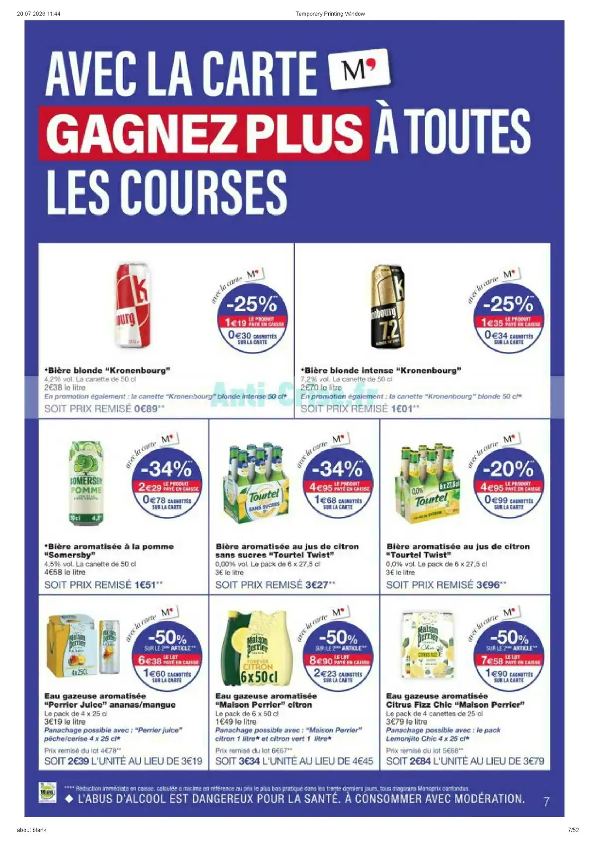 Catalogue Monoprix Du 28 Juillet Au 9 Août 2026 - Image 1 Du 28 Juillet