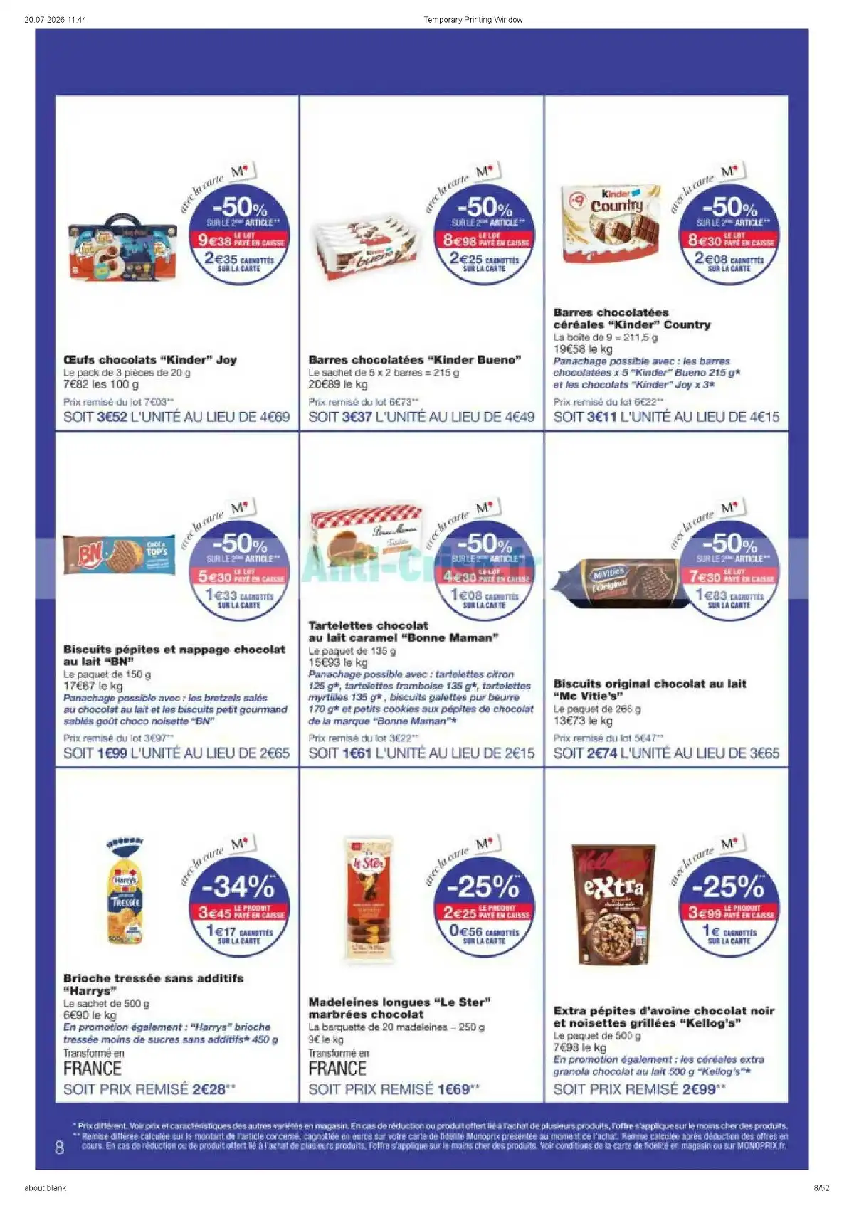 Catalogue Monoprix Du 28 Juillet Au 9 Août 2026 - Image 2 Du 28 Juillet