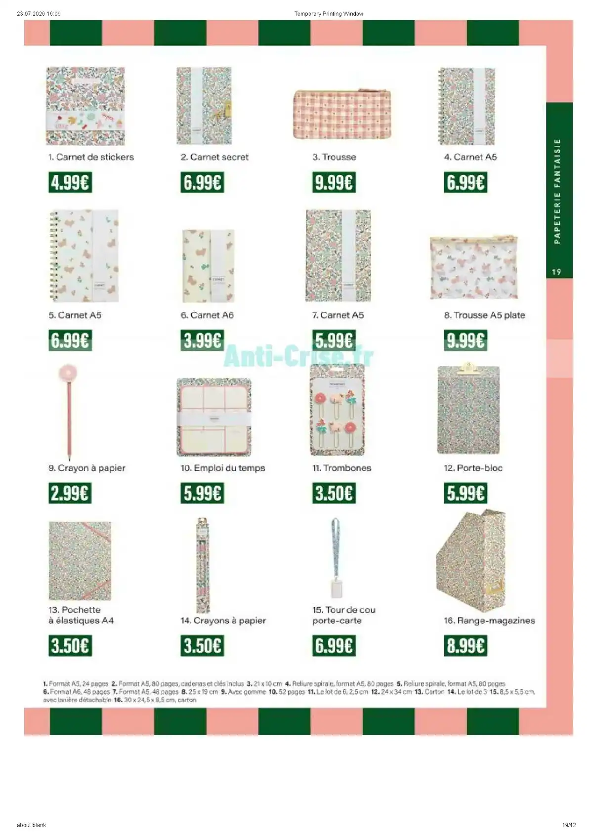 Catalogue Monoprix Du 4 Août Au 6 Septembre 2026 - Image 1 Du 4 Août