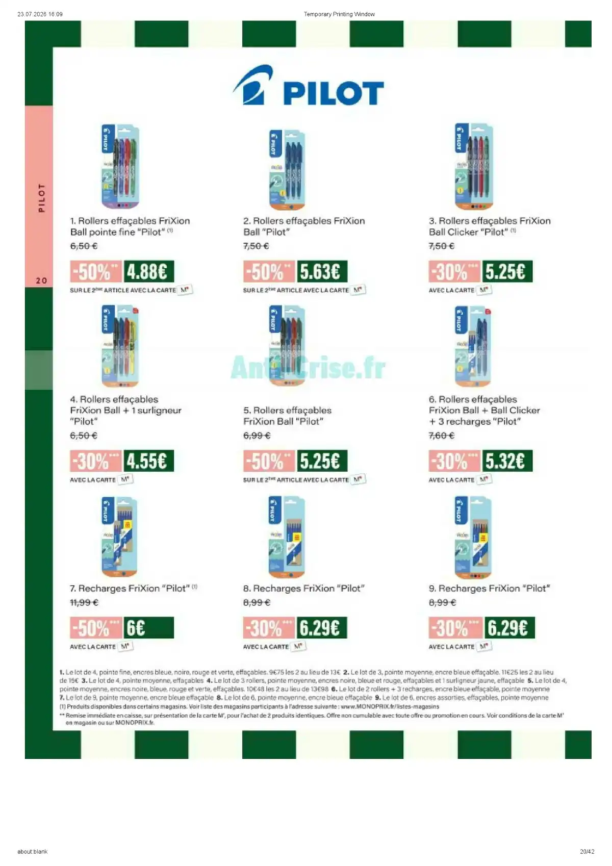 Catalogue Monoprix Du 4 Août Au 6 Septembre 2026 - Image 2 Du 4 Août