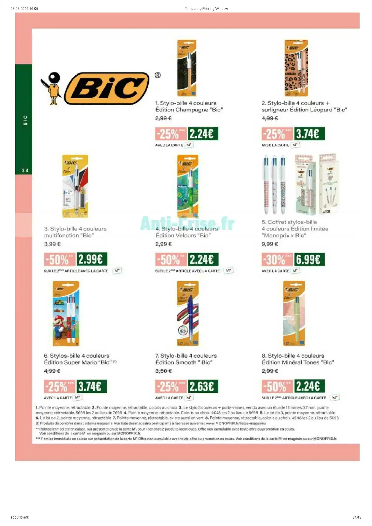 Catalogue Monoprix Du 4 Août Au 6 Septembre 2026 - Image 2 Du 4 Août