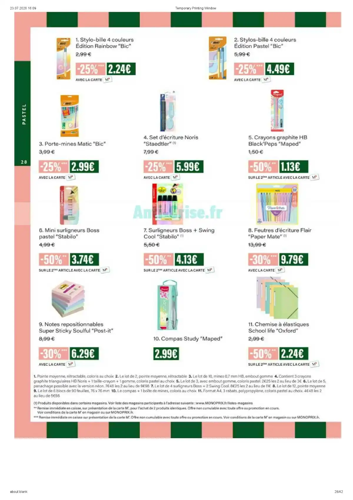 Catalogue Monoprix Du 4 Août Au 6 Septembre 2026 - Image 2 Du 4 Août