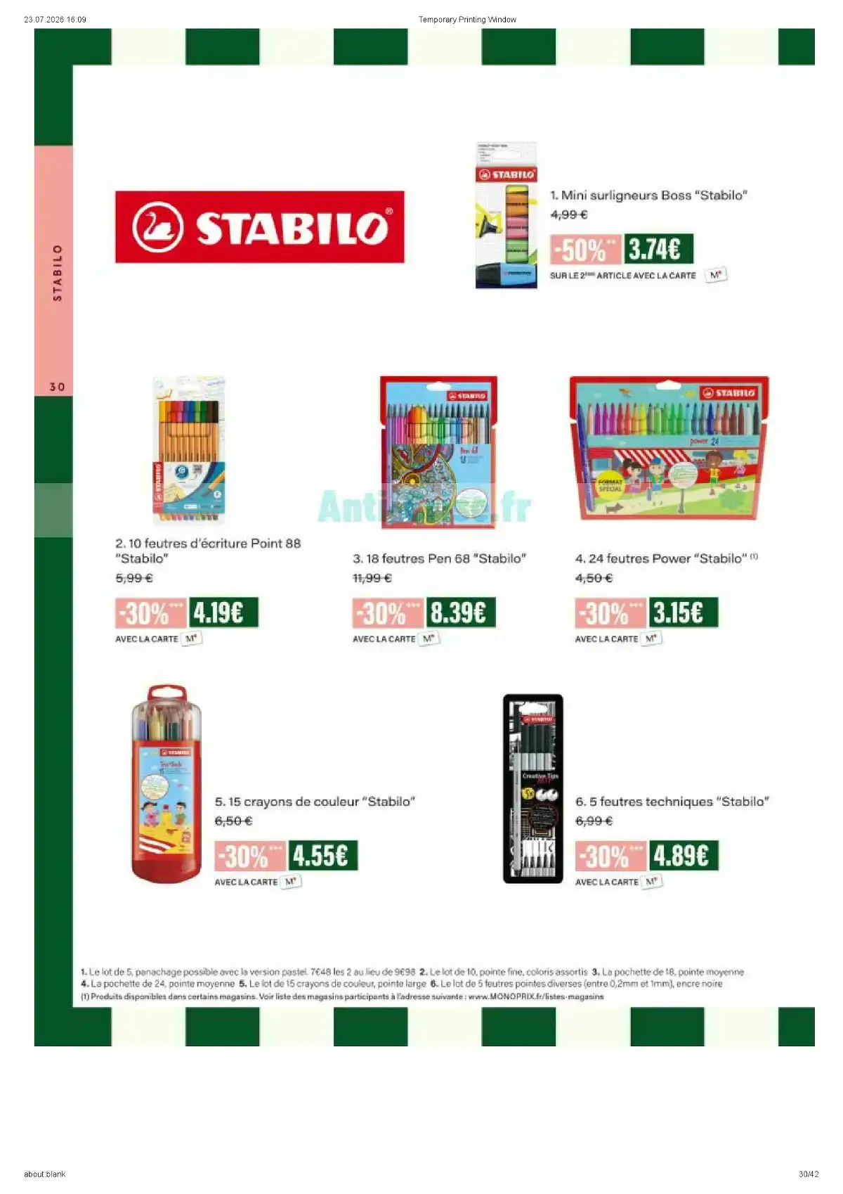 Catalogue Monoprix Du 4 Août Au 6 Septembre 2026 - Image 4 Du 4 Août