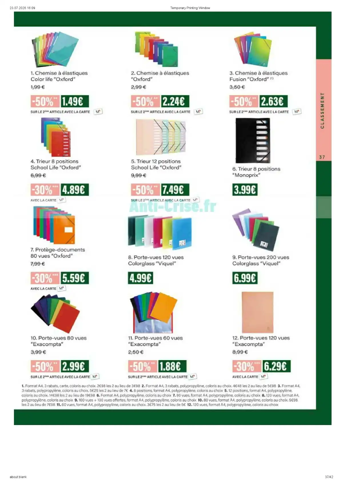 Catalogue Monoprix Du 4 Août Au 6 Septembre 2026 - Image 3 Du 4 Août