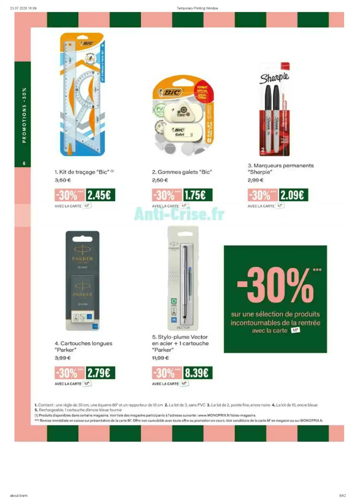 Catalogue Monoprix Du 4 Août Au 6 Septembre 2026 - Image 2 Du 4 Août