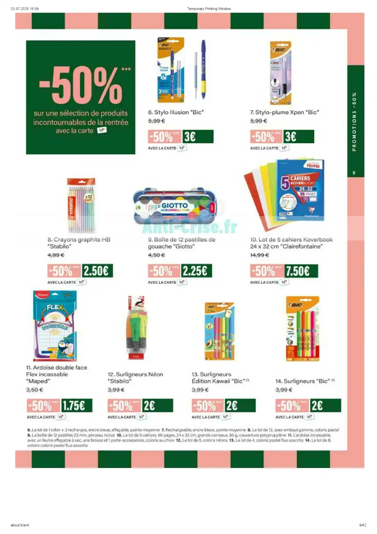 Catalogue Monoprix Du 4 Août Au 6 Septembre 2026 - Image 3 Du 4 Août