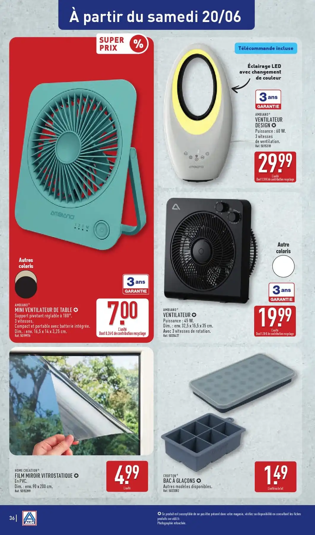 Catalogue Aldi Du 30 Juin Au 6 Juillet 2026 - Image 6 Du 16 Juin