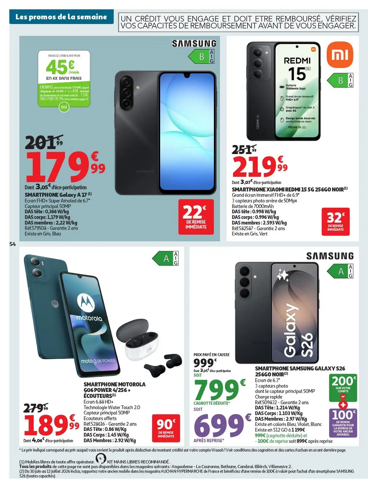 Catalogue Auchan Du 7 Juillet Au 19 Juillet 2026 - Image 4 Du 30 Juin