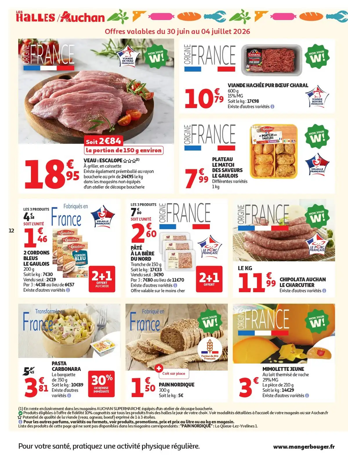 Catalogue Auchan Du 7 Juillet Au 19 Juillet 2026 - Image 4 Supermarche Du 30 Juin