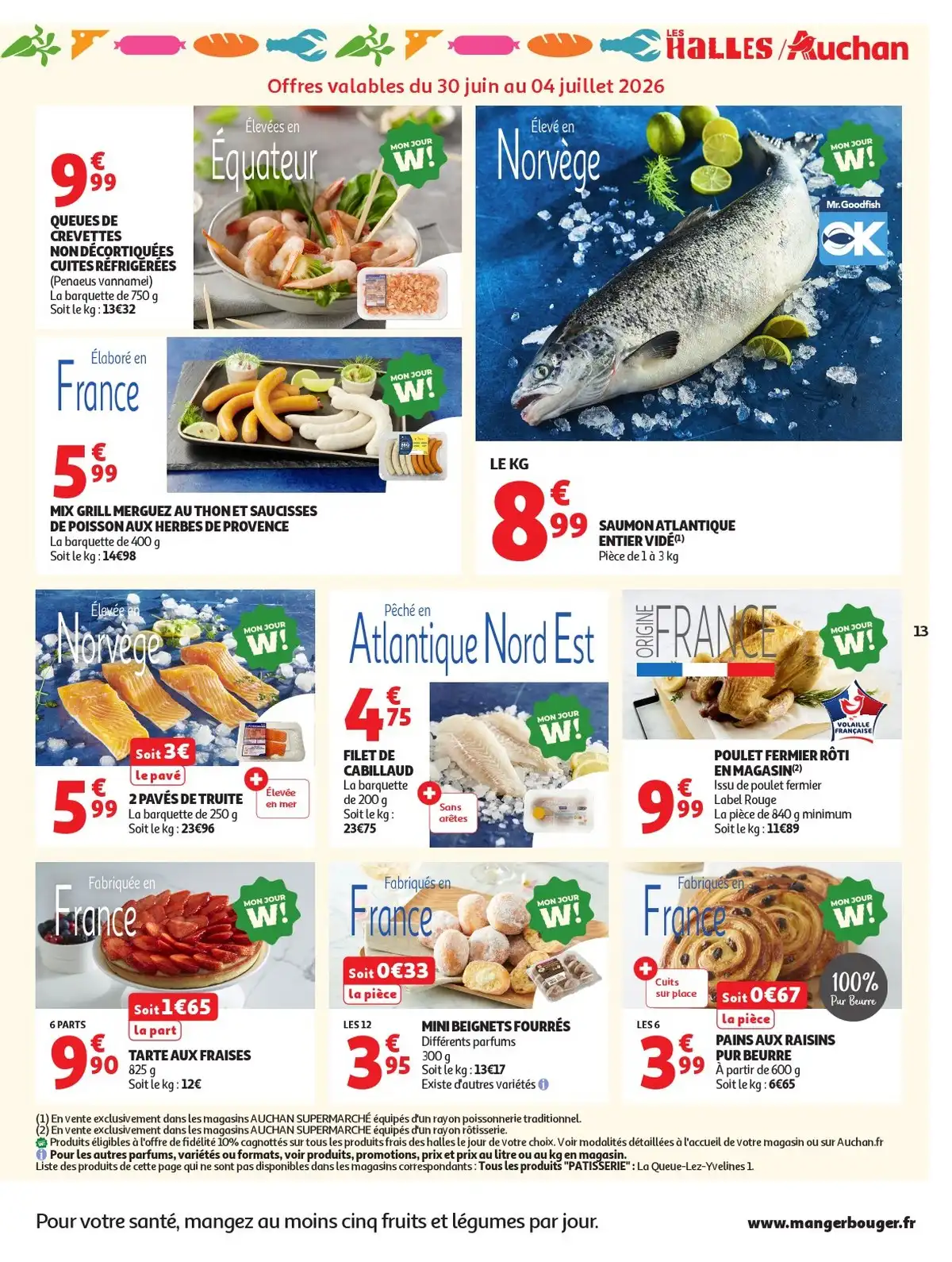 Catalogue Auchan Du 7 Juillet Au 19 Juillet 2026 - Image 5 Supermarche Du 30 Juin