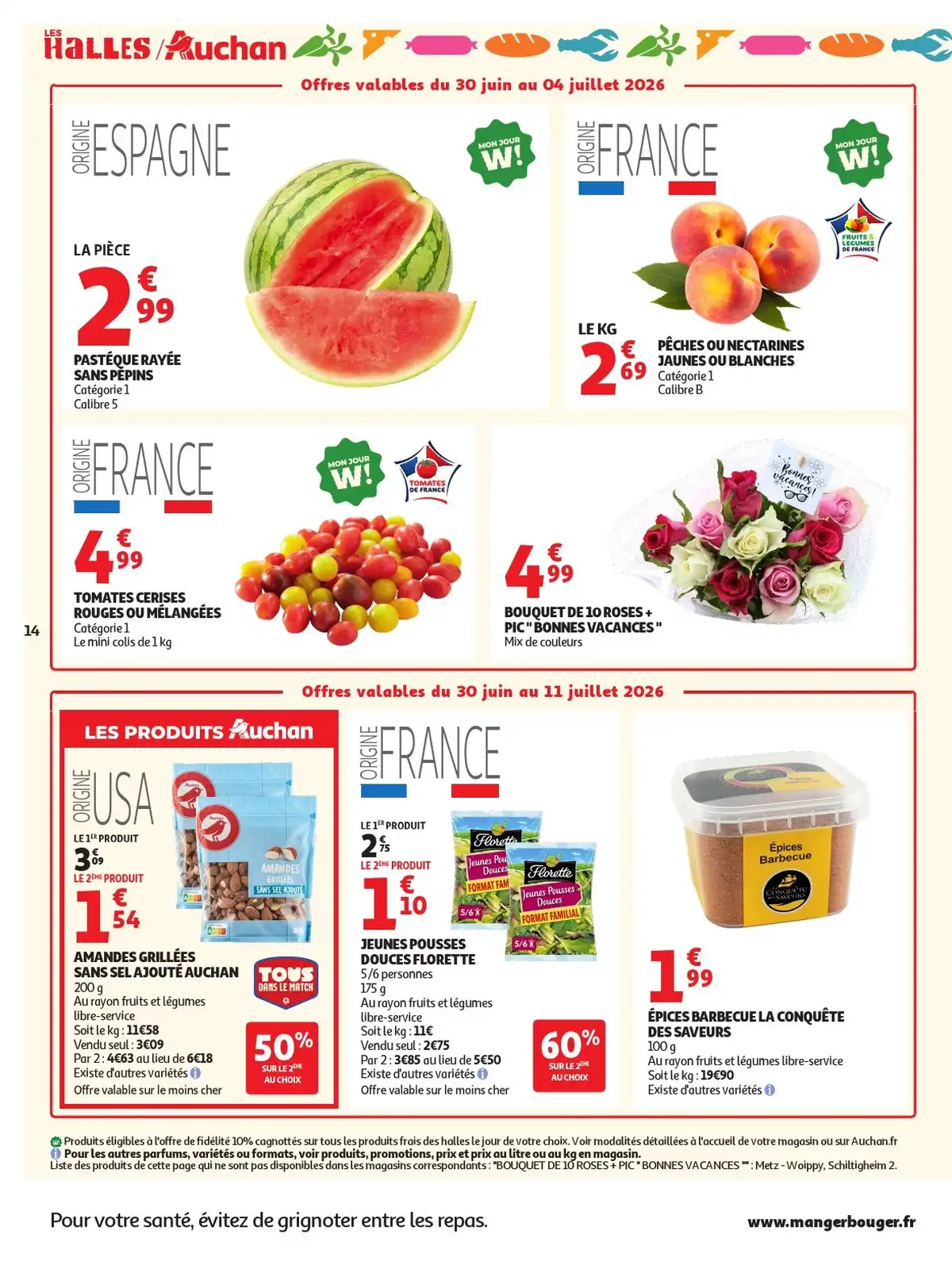 Catalogue Auchan Du 7 Juillet Au 19 Juillet 2026 - Image 6 Supermarche Du 30 Juin