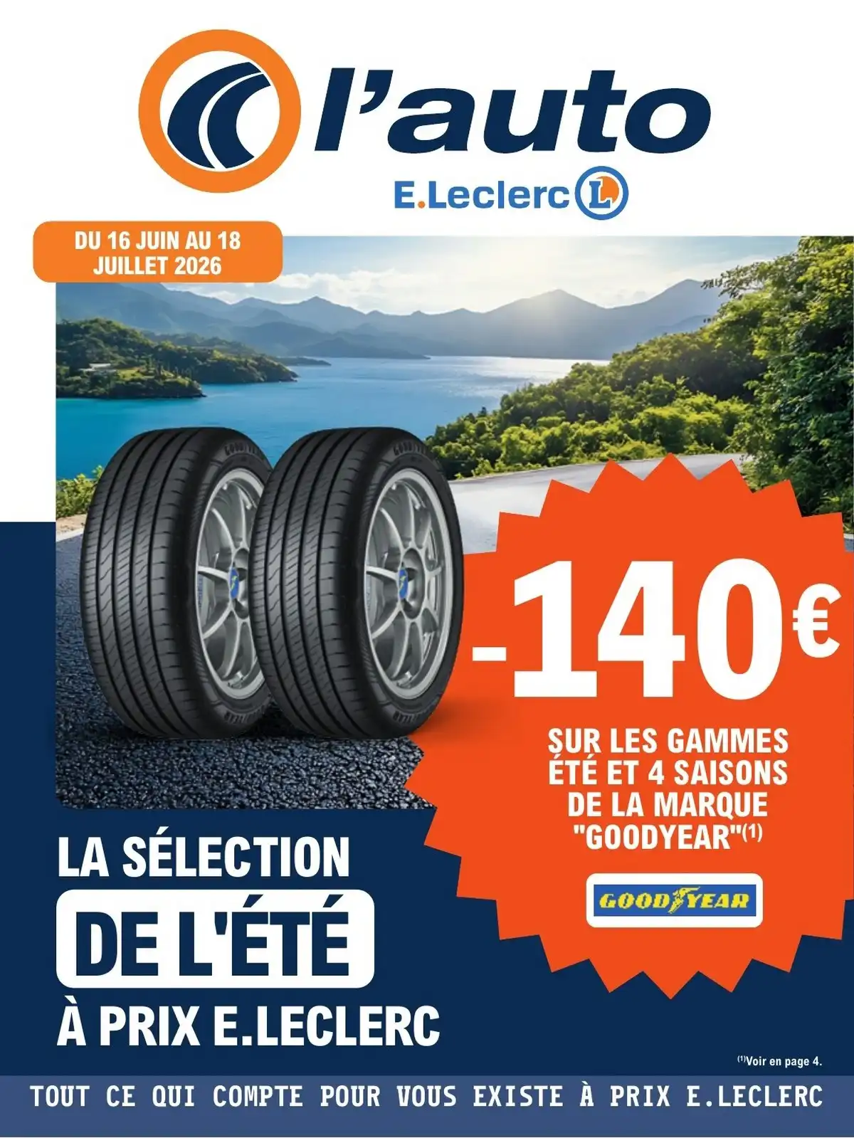 Catalogue Leclerc Brico Du 16 Juin Au 28 Juin 2026 - Image 1 I' Auto 16.06