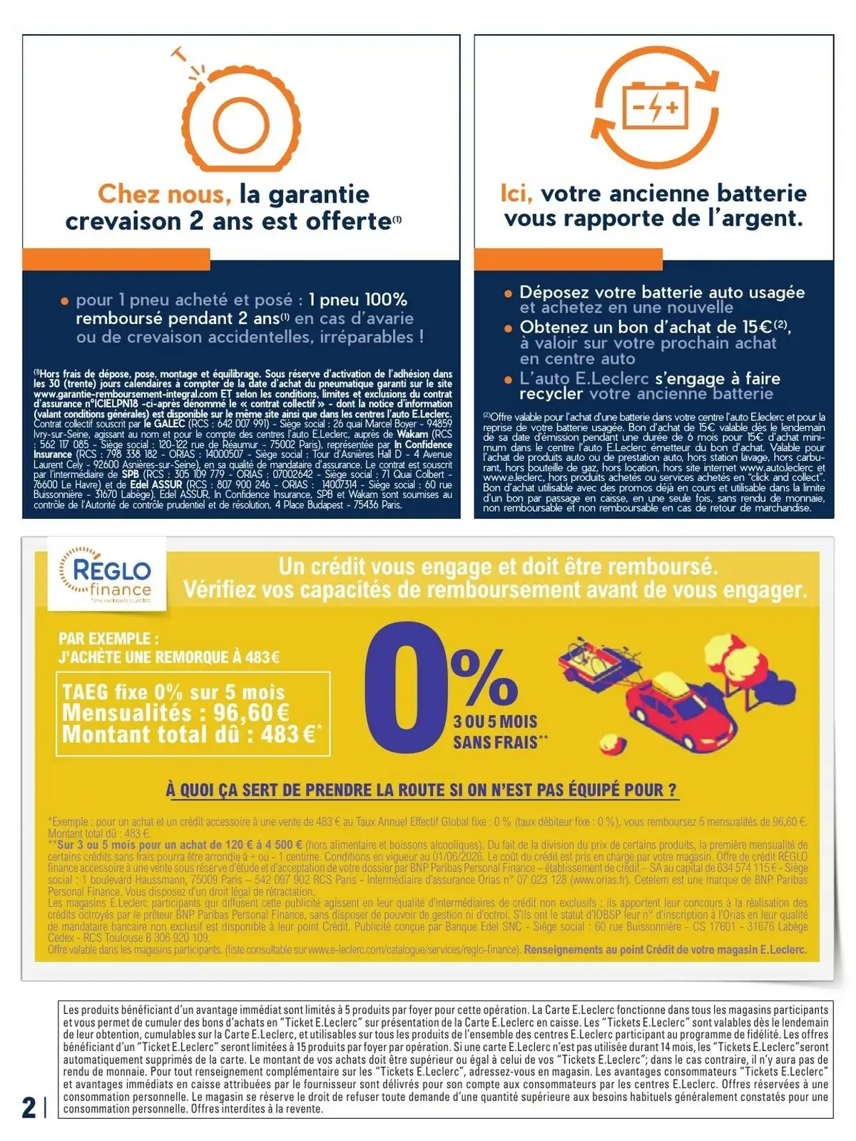 Catalogue Leclerc Brico Du 16 Juin Au 28 Juin 2026 - Image 2 I' Auto 16.06