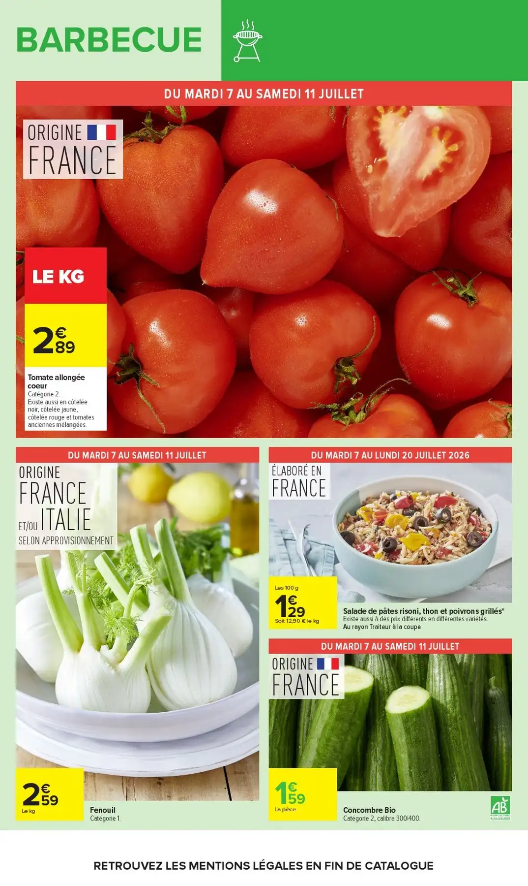Catalogue Carrefour Market Du 7 Juillet Au 19 Juillet 2026 - Image 3 Du 7 Juillet