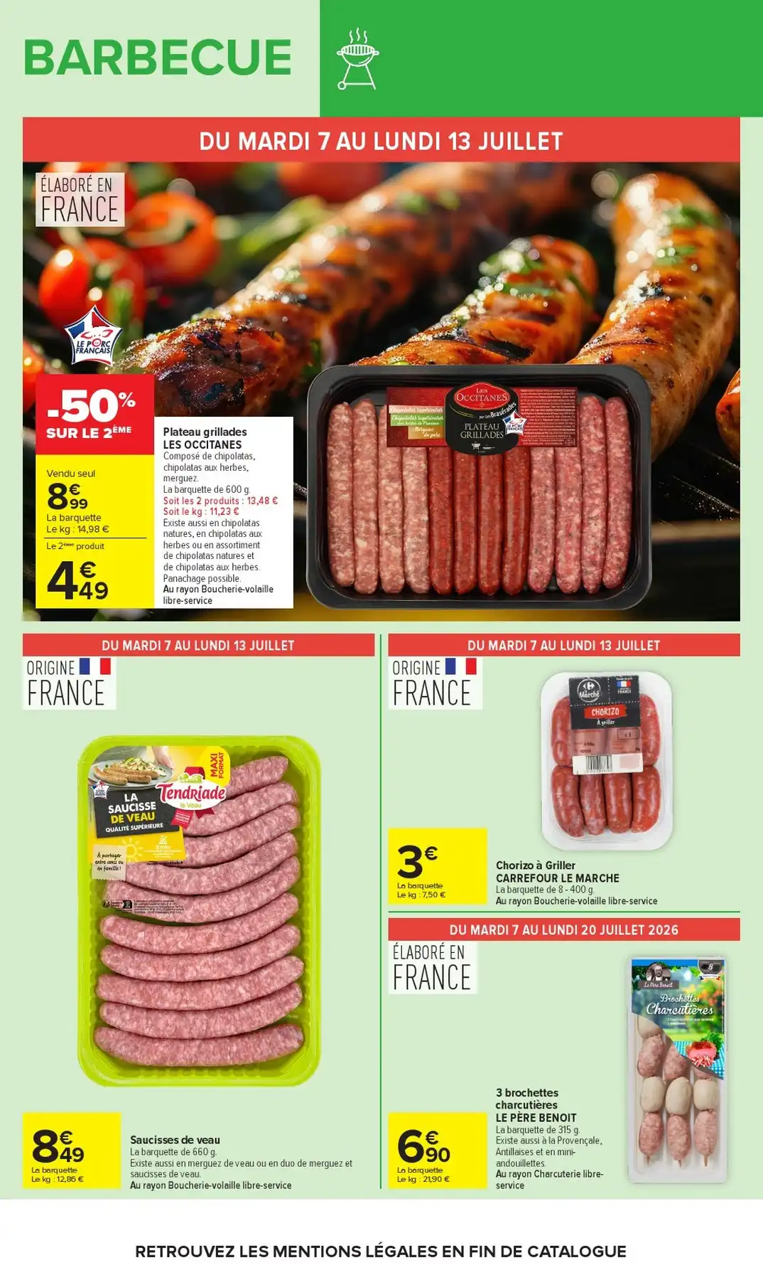 Catalogue Carrefour Market Du 7 Juillet Au 19 Juillet 2026 - Image 4 Du 7 Juillet