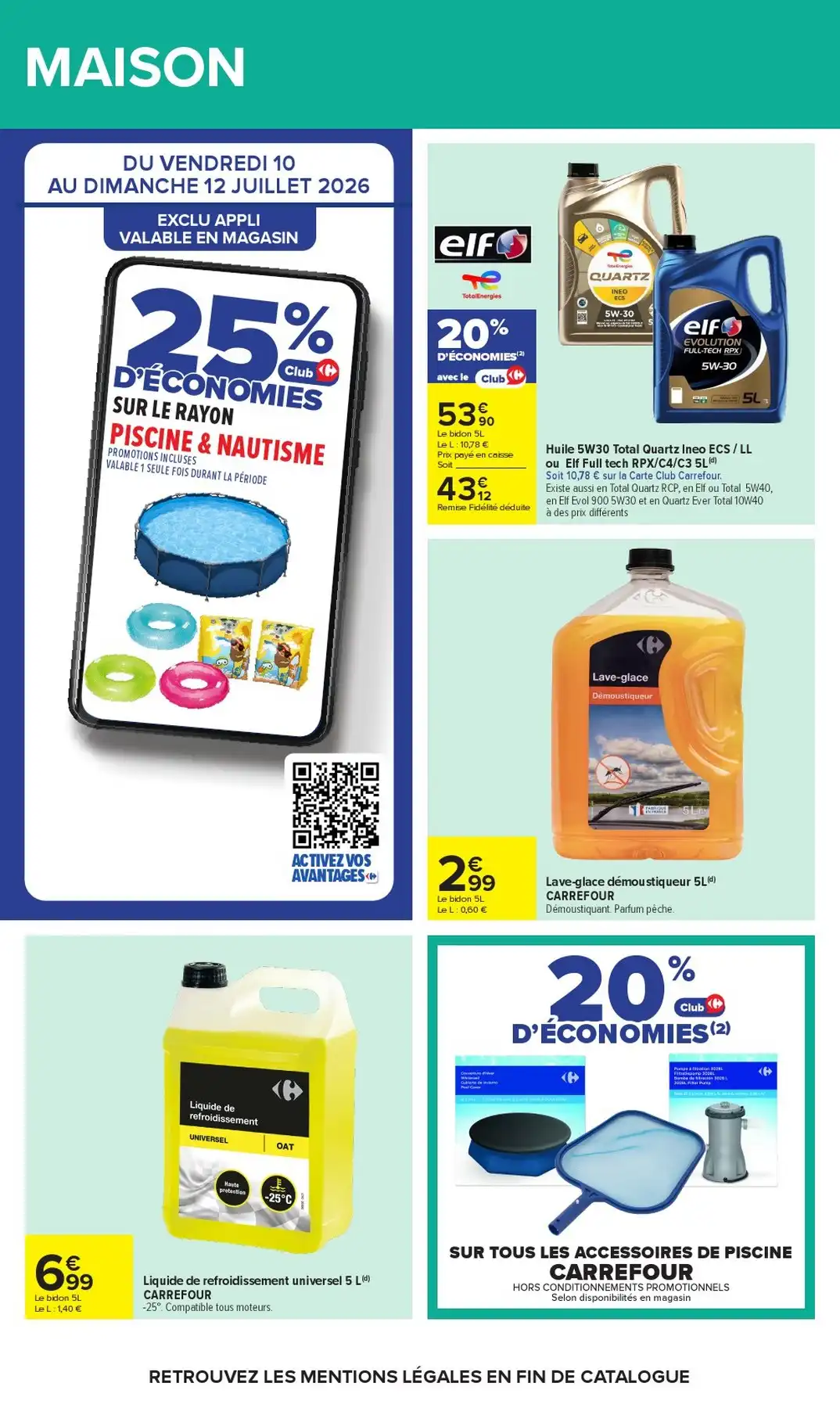 Catalogue Carrefour Market Du 7 Juillet Au 19 Juillet 2026 - Image 2 Du 7 Juillet