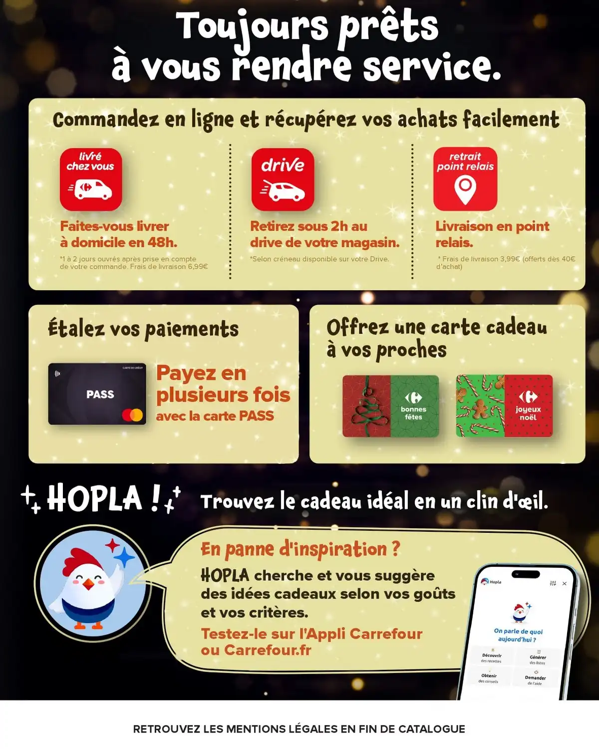 Du 13 Octobre - 7 Décembre